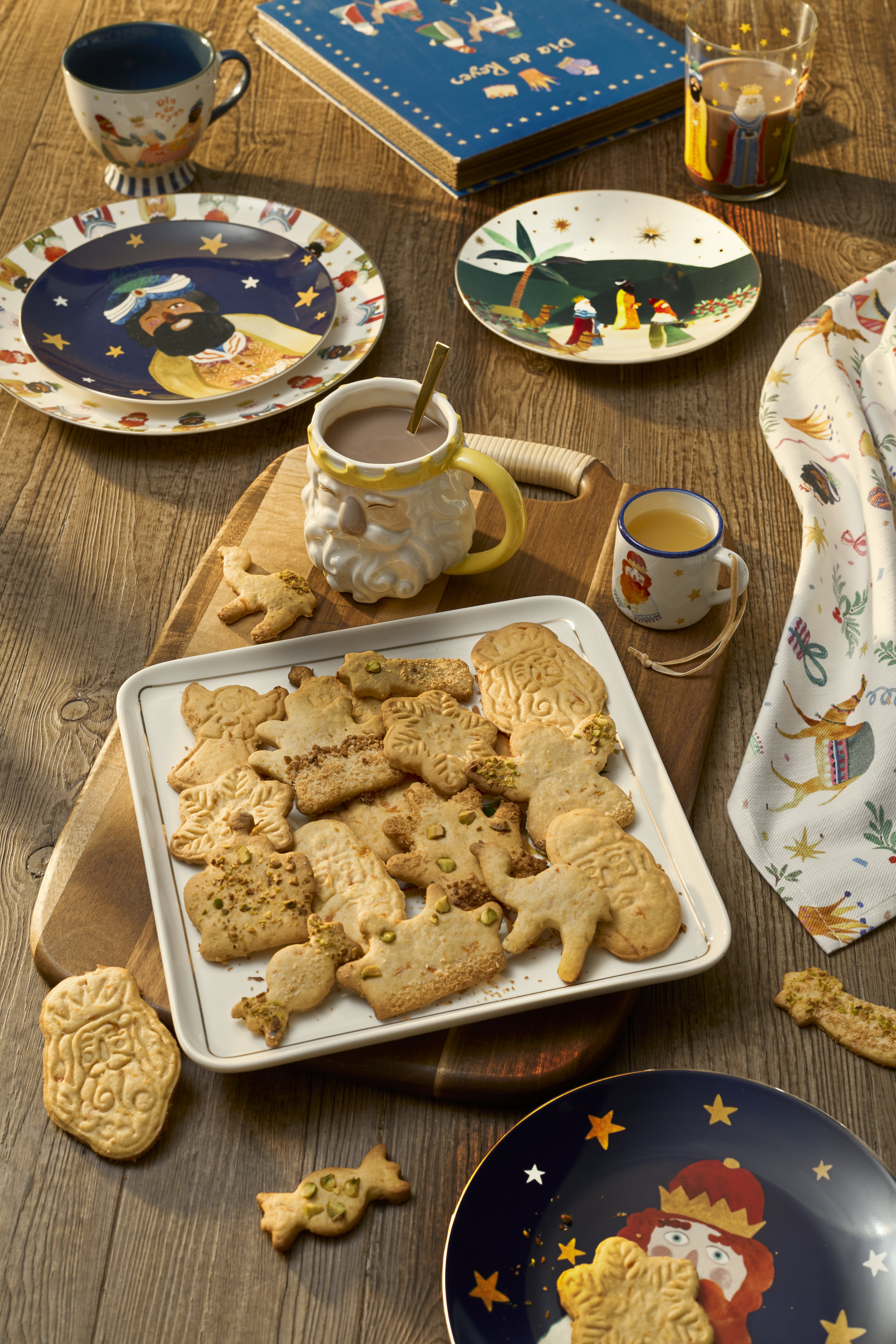 Galletas de mantequilla, calabaza y jengibre